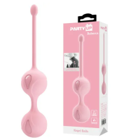 Party Up REBECCA Kegel Balls - Pink Party Up REBECCA Kegel Balls - Pink